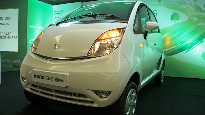 Tata rolls out Nano CNG emax - Car news - BBC TopGear Magazine India ...